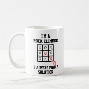 Im Rock Climber finde ich immer eine Lösung-Tasse Kaffeetasse
