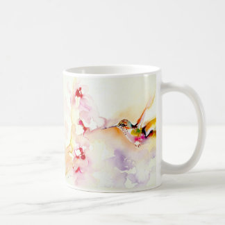 "Im rosa" Kolibri-Druck Kaffeetasse