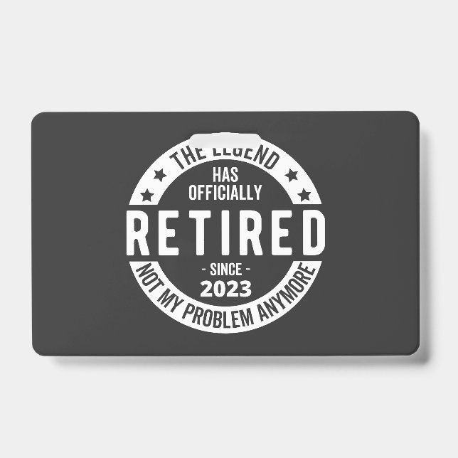 im Ruhestand 2023 Ausweis (Vorderseite)