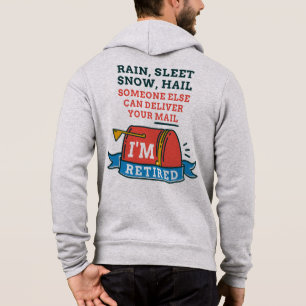 Im Ruhestand befindlicher Postangestellter Postbot Hoodie