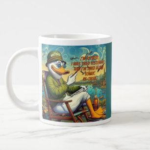 Im Ruhestand & Entspannt Jumbo-Tasse