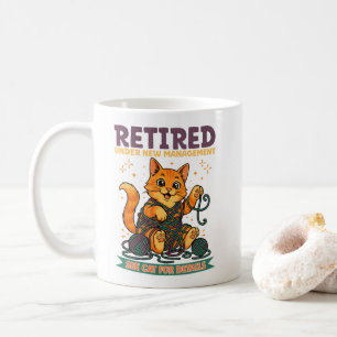 Im Ruhestand unter neuer Leitung. Siehe Katze für  Kaffeetasse
