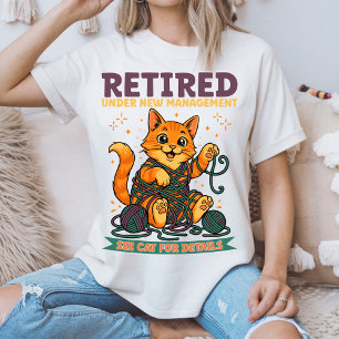 Im Ruhestand unter neuer Leitung. Siehe Katze für T-Shirt