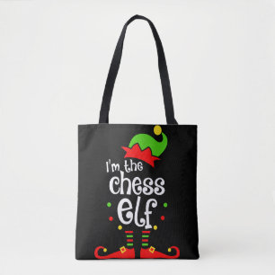 im Schach Elf Weihnachten Familienfreund Weihnacht Tasche