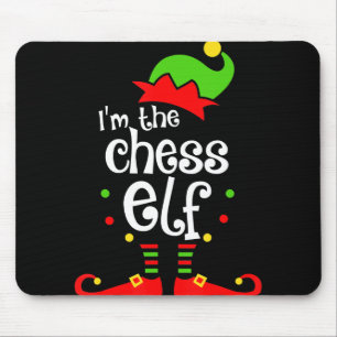 im schach elf xmas Familienfreund Weihnachtsgesche Mousepad