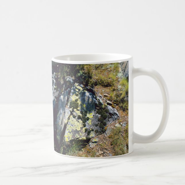 Im Schatten der Natur Kunst Schönheit Kaffeetasse (Rechts)