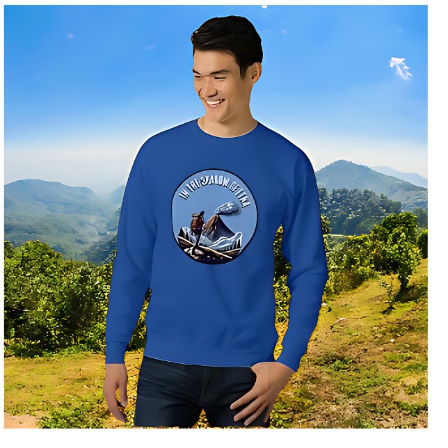 Im Schatten des Ätna Wandern Sweatshirt (Von Creator hochgeladen)