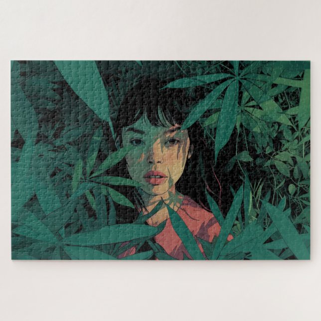 Im Schatten des Jigsaw-Puzzles (Horizontal)