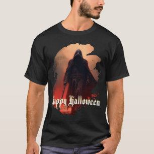 Im Schatten des Sensenmannes - Halloween T-Shirt