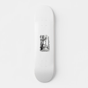 im Schatten des Waldes Skateboard