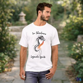 Im Schatten zünden Legenden - geheimnisvoller Drac T-Shirt