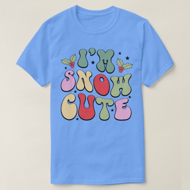 Im Schnee niedlich 2 T-Shirt (Design vorne)