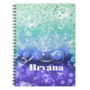 Im Sea Tropical Ocean Mermaid Glam Journal Notizblock