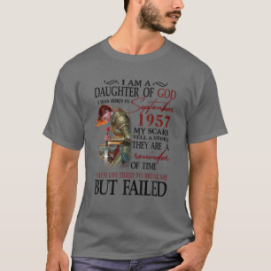 Im September 1957 habe ich meine Narben Geboren T-Shirt
