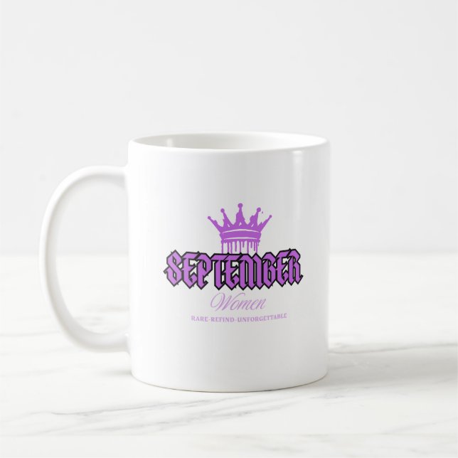 Im September geboren Kaffeetasse (Links)