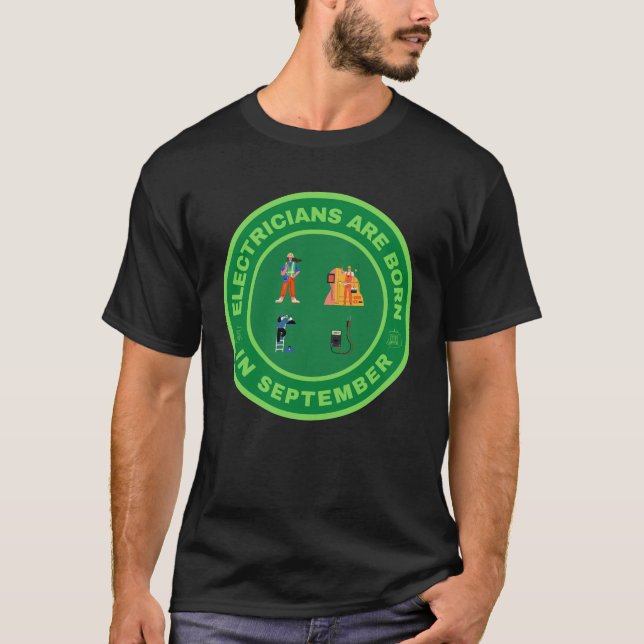 Im September sind die Elektrofachleute im alternat T-Shirt (Vorderseite)