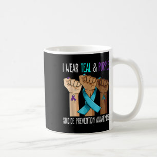 Im September tragen wir Aquamarinen Lila Ribbon-Su Kaffeetasse