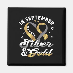 Im September tragen wir... ASL Deaf Pride Deaf Awa Magnet