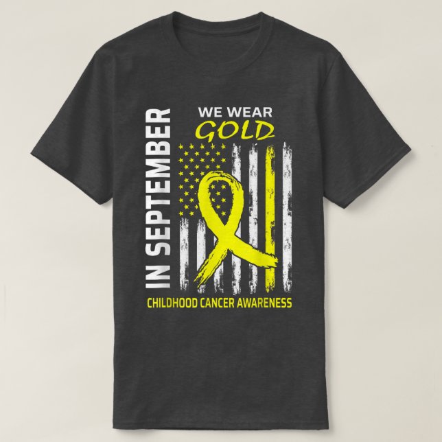 Im September tragen wir das Bewusstsein für den Kr T-Shirt (Design vorne)