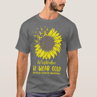 Im September tragen wir den Sonnenfluss im Gold-Ki T-Shirt