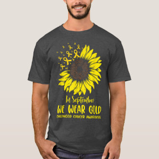 Im September tragen wir den Sonnenfluss im Gold-Ki T-Shirt