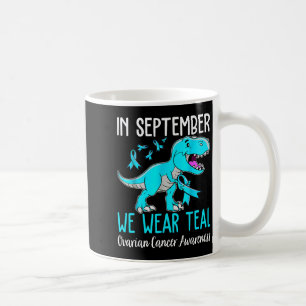 Im September tragen wir ein Aquamarines Ovarialkar Kaffeetasse