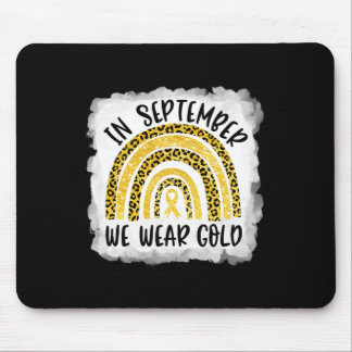 Im September tragen wir G Mousepad