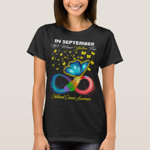 Im September tragen wir Gelb für Krebs im Kindesal T-Shirt