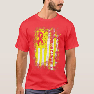 Im September tragen wir Gold-Amerika-Flaggen-Child T-Shirt