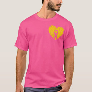 Im September tragen wir Gold Childhood Cancer Awar T-Shirt