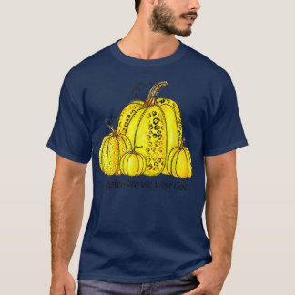 Im September tragen wir Gold-Support für Kinderkre T-Shirt