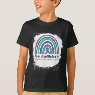Im September tragen wir Lila und Türkis Bleach Sui T-Shirt