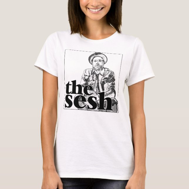 Im Sesh der Frau "Todd Kessler" weißes T-Shirt (Vorderseite)