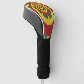 Im Sommer eine Liebe rot goldgrün Golf Headcover