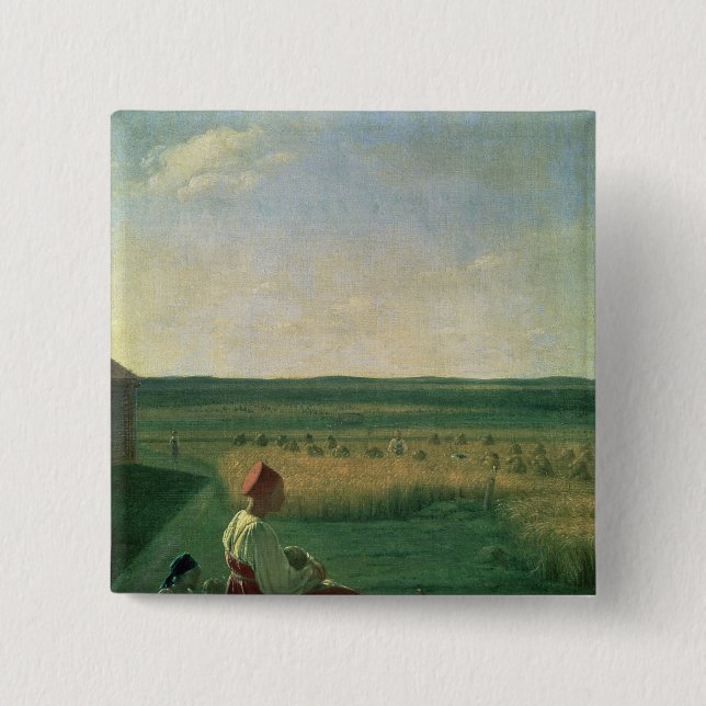 Im Sommer ernten, 1820s Button (Vorderseite)
