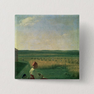 Im Sommer ernten, 1820s Button