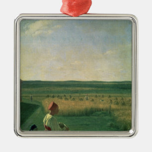 Im Sommer ernten, 1820s Ornament Aus Metall