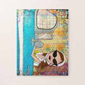 "Im Sonnenschein" leben Puzzlespiel