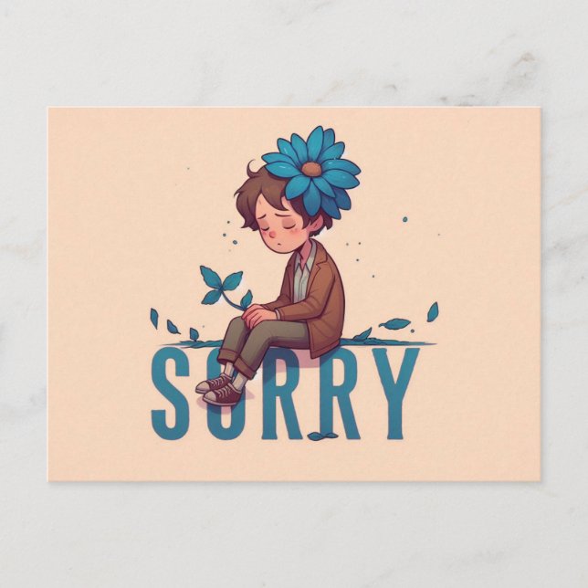 Im Sorry Postcards  Postkarte (Vorderseite)