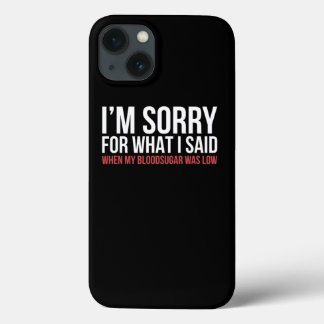 IM Sorry T1D Typ 1 Diabetes Awareness Geschenk Fra Case-Mate iPhone Hülle