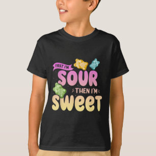 Im Sour dann Im Sweet Funny Candy Patch Sweet Kids T-Shirt