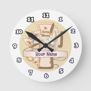 Im Speicherkreuz Runde Wanduhr