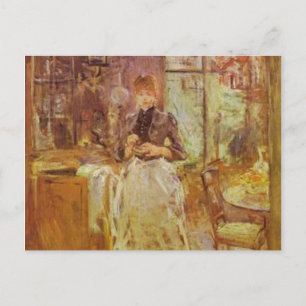 Im Speisesaal Postkarte