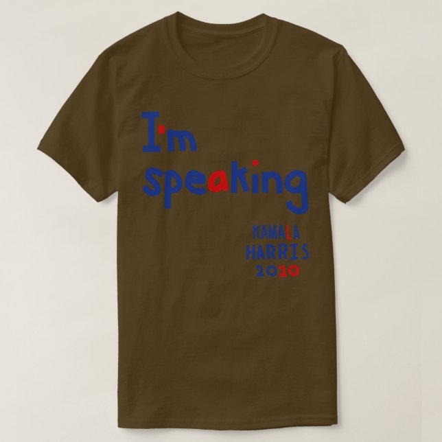 Im Sprechen sagt Kamala Phone Case T-Shirt (Design vorne)