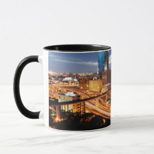 Im Stadtzentrum gelegene Stadt-Ansicht Tasse