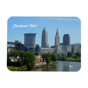 Im Stadtzentrum gelegener Magnet Clevelands, Fluss