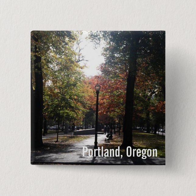 Im Stadtzentrum gelegenes Portland, P.S. Button (Vorderseite)