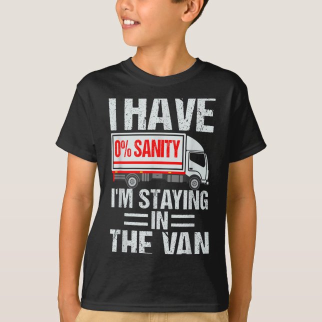 Im Staying In Tha Van Funny Phasmophobia Gamer Men T-Shirt (Vorderseite)