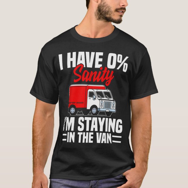 I'm Staying In Tha Van Phasmophobia Funny Gamer Me T-Shirt (Vorderseite)