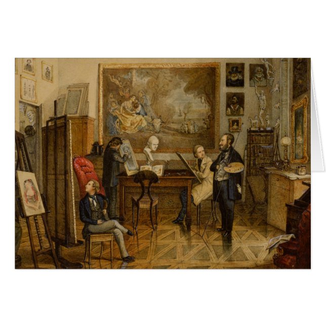 Im Studio von Miklos Barabas (Vorderseite (Horizontal))